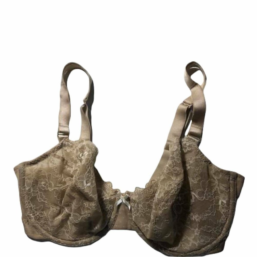 Wacoal b.temptd  Underwire Bra Style 951151 Beige Size 36DDD #3311-1